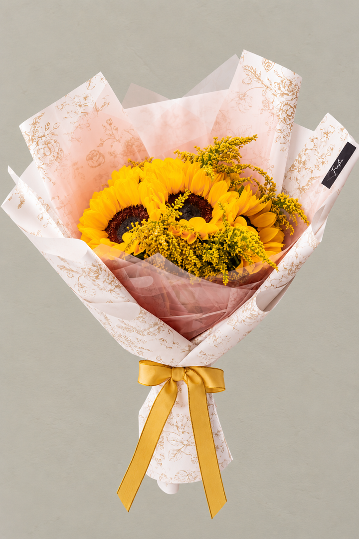 Rayos de Sol: ramo de 6 girasoles – Frodia Flowers