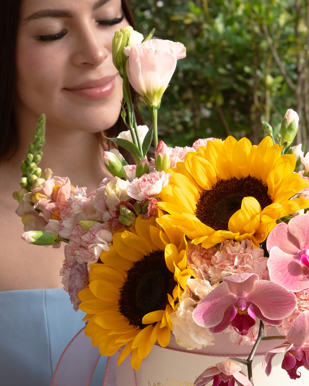 Detalle de Box Aurora – Frodia Flowers