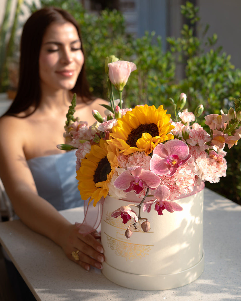 Box Aurora, otra vista – Frodia Flowers